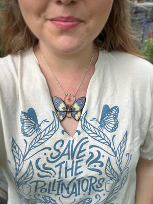 Tiny Oracle fairy necklace