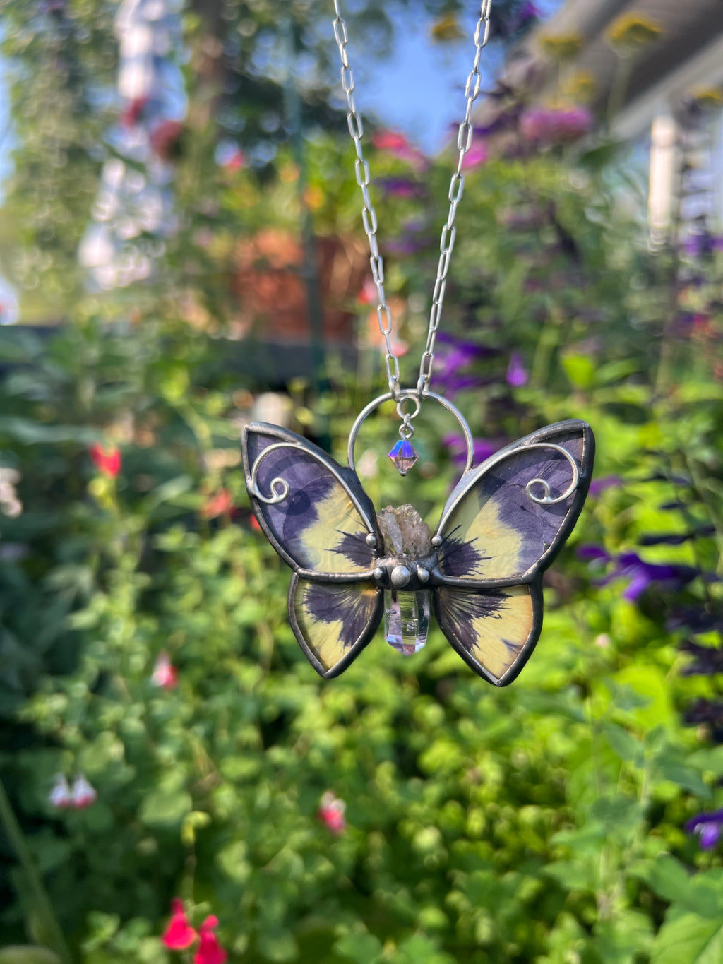 Tiny Oracle fairy necklace