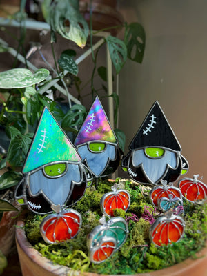 Frankenstein’s gnome iridescent hat