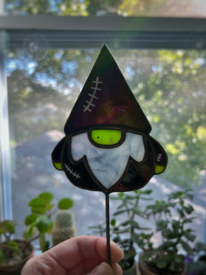 Frankenstein’s gnome iridescent hat