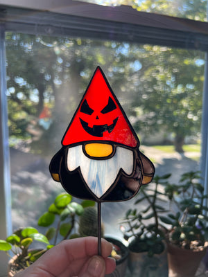 Jack-o-lantern gnome