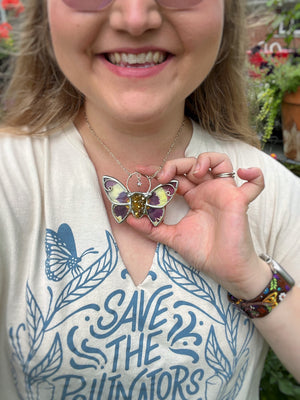 Lightkeeper flower Fairy necklace