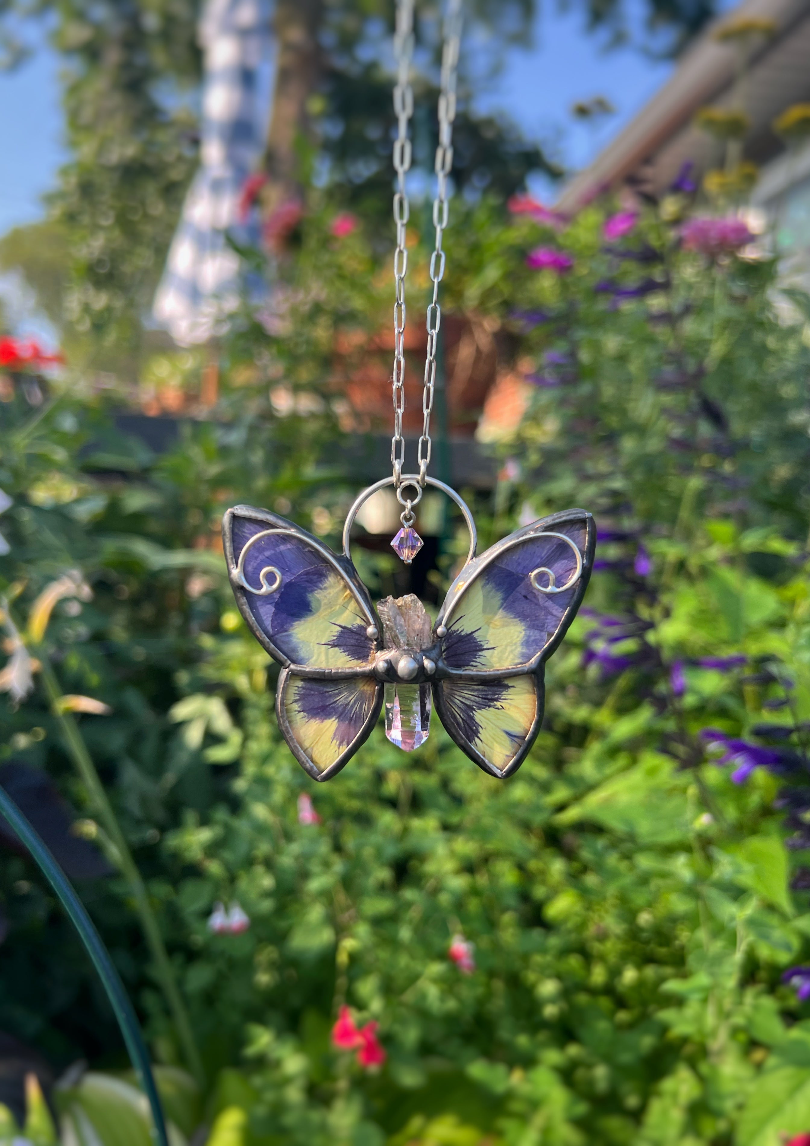 Tiny Oracle fairy necklace