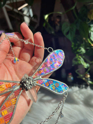 Patchwork Fairy wall hanging