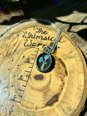 Forget-me-not necklace