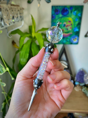 Fairy vial spinner clip wand