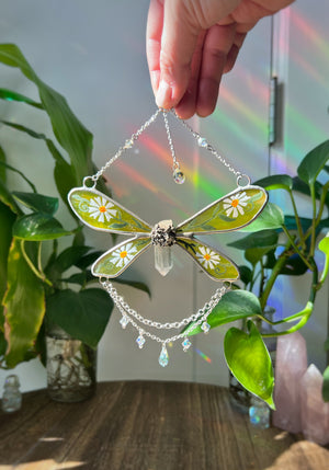 Daisy fairy wall hanging