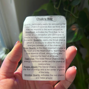 Chakra crystal bundle