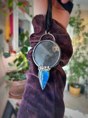 Black petunia talisman