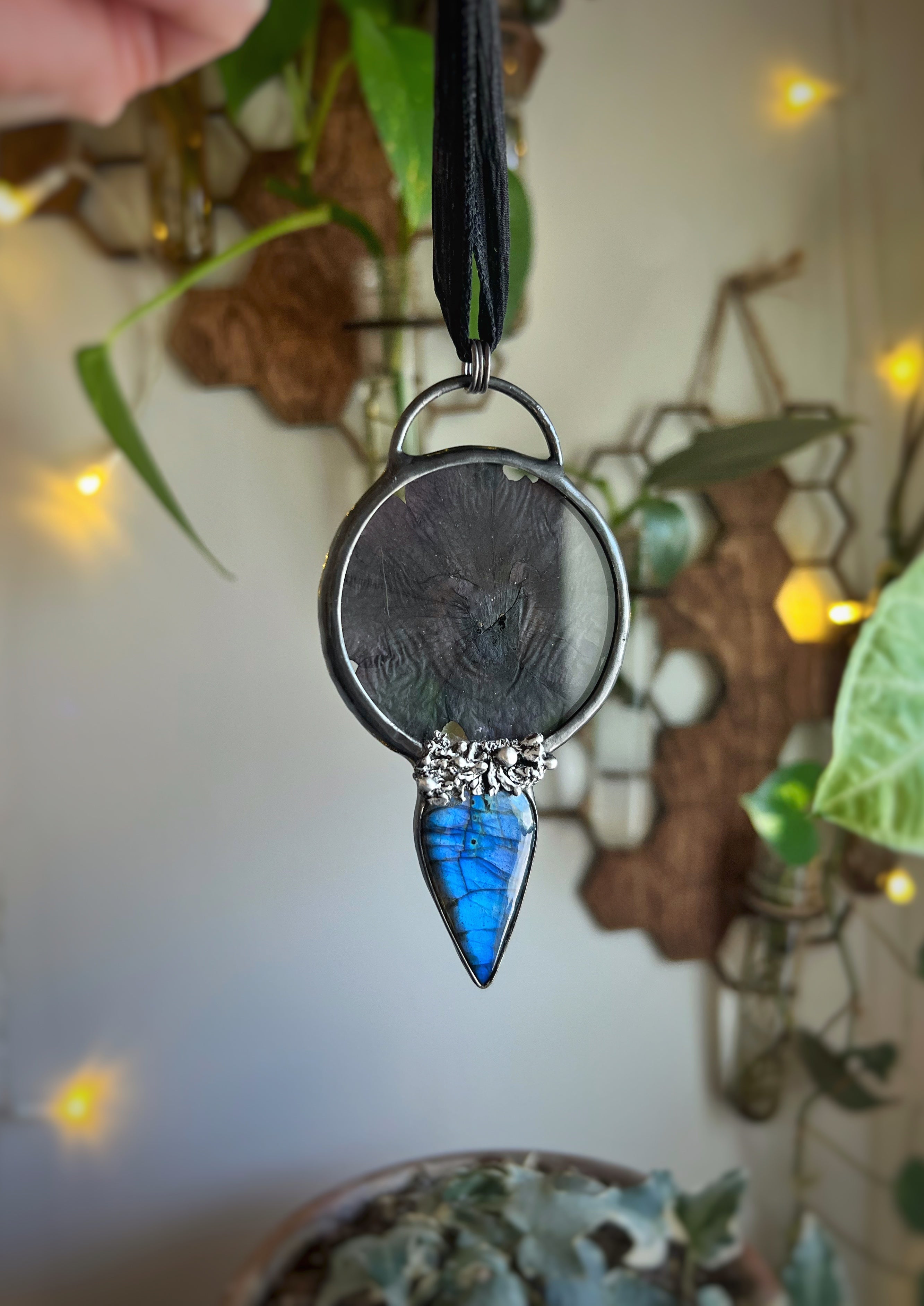 Black petunia talisman